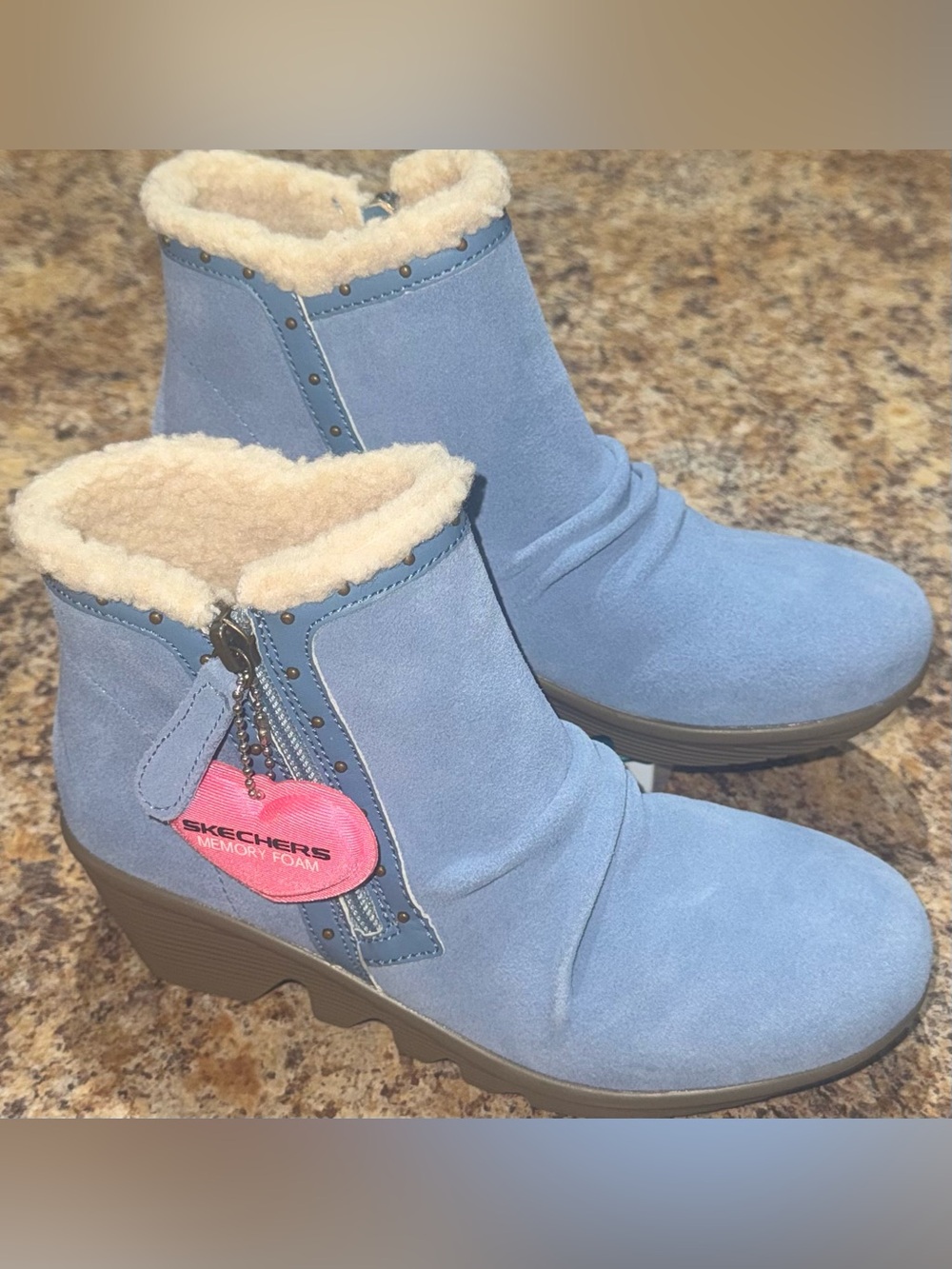 NWT Skechers Jumper Sweet Stud Ankle Bootie